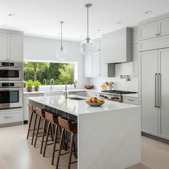 Modern kitchen remodel in San Diego showing how upgrades increase San Diego home value